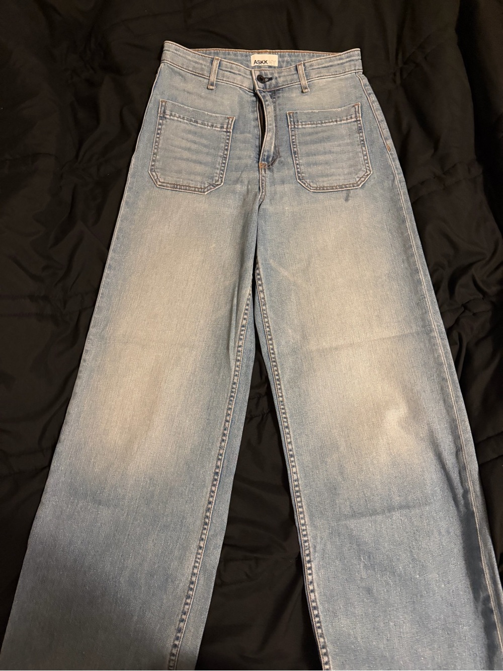 ASKKNY SAILOR WIDE LEG PANT